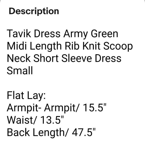 Anthropologie Tavik Dress Green Rib Knit  Maxi Length Scoop Neck Small - Picture 12 of 12